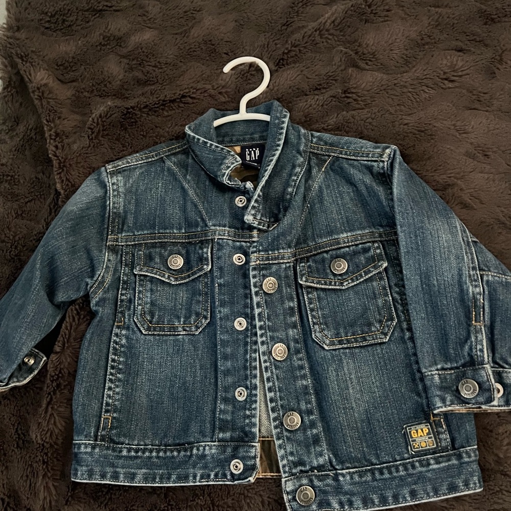 GAP Kids Dark Blue Denim Jacket